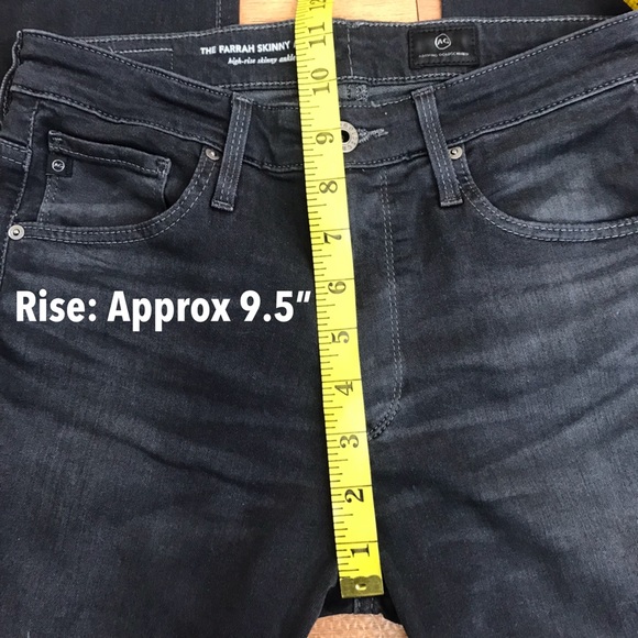 Farrah High-Rise Ankle Skinny Jeans, Misty - Picture 12 of 15